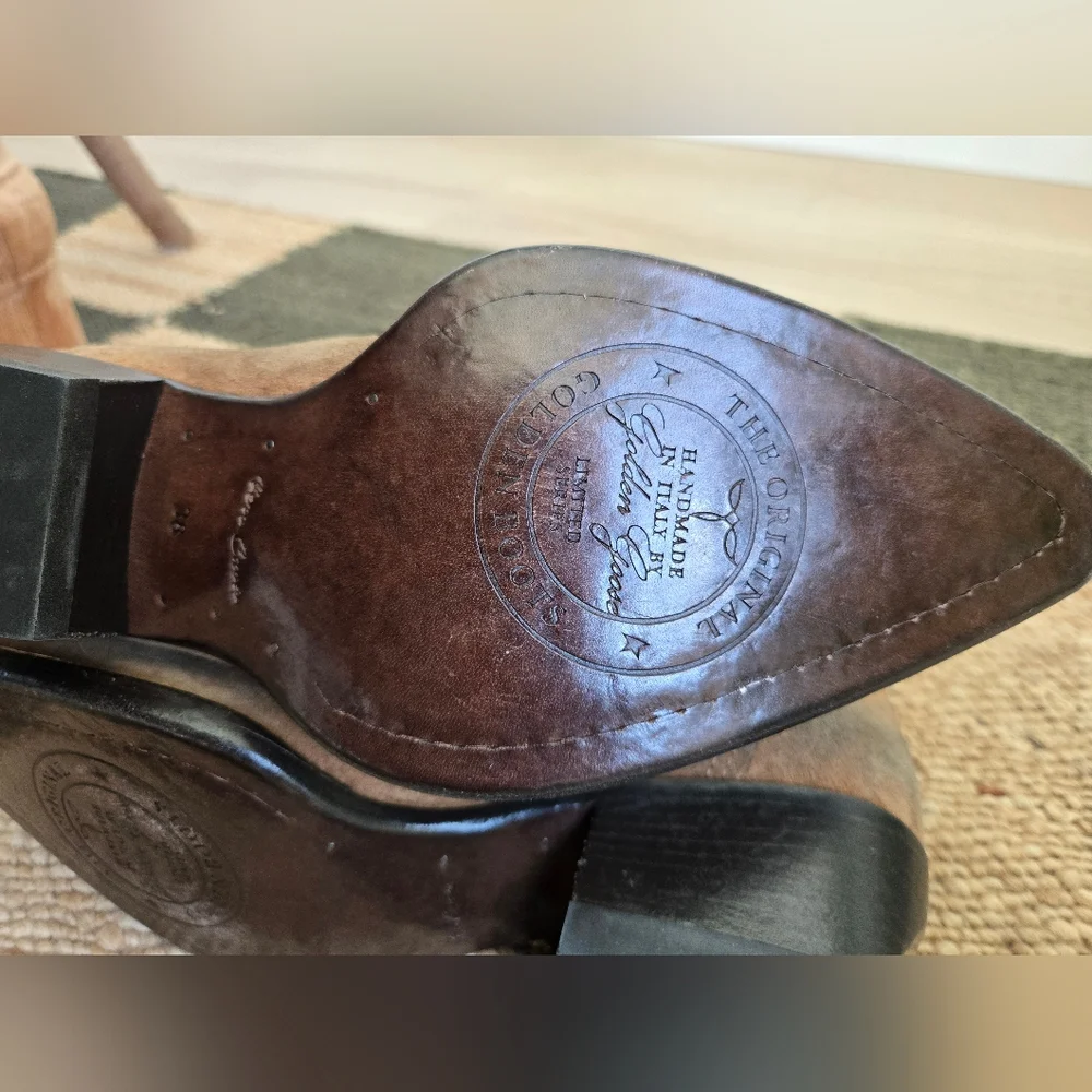 NWOB | Golden Goose Debbie Cowboy Boots | Size 38 | Western | Festival - Picture 9 of 10